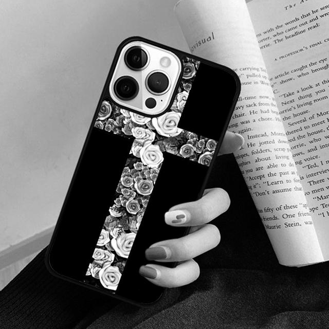 Bible Jesus Christ Christian Cross pattern Phone Case Cover for iPhone 17 Air 16 15 14 13 11 12 Pro Max Plus