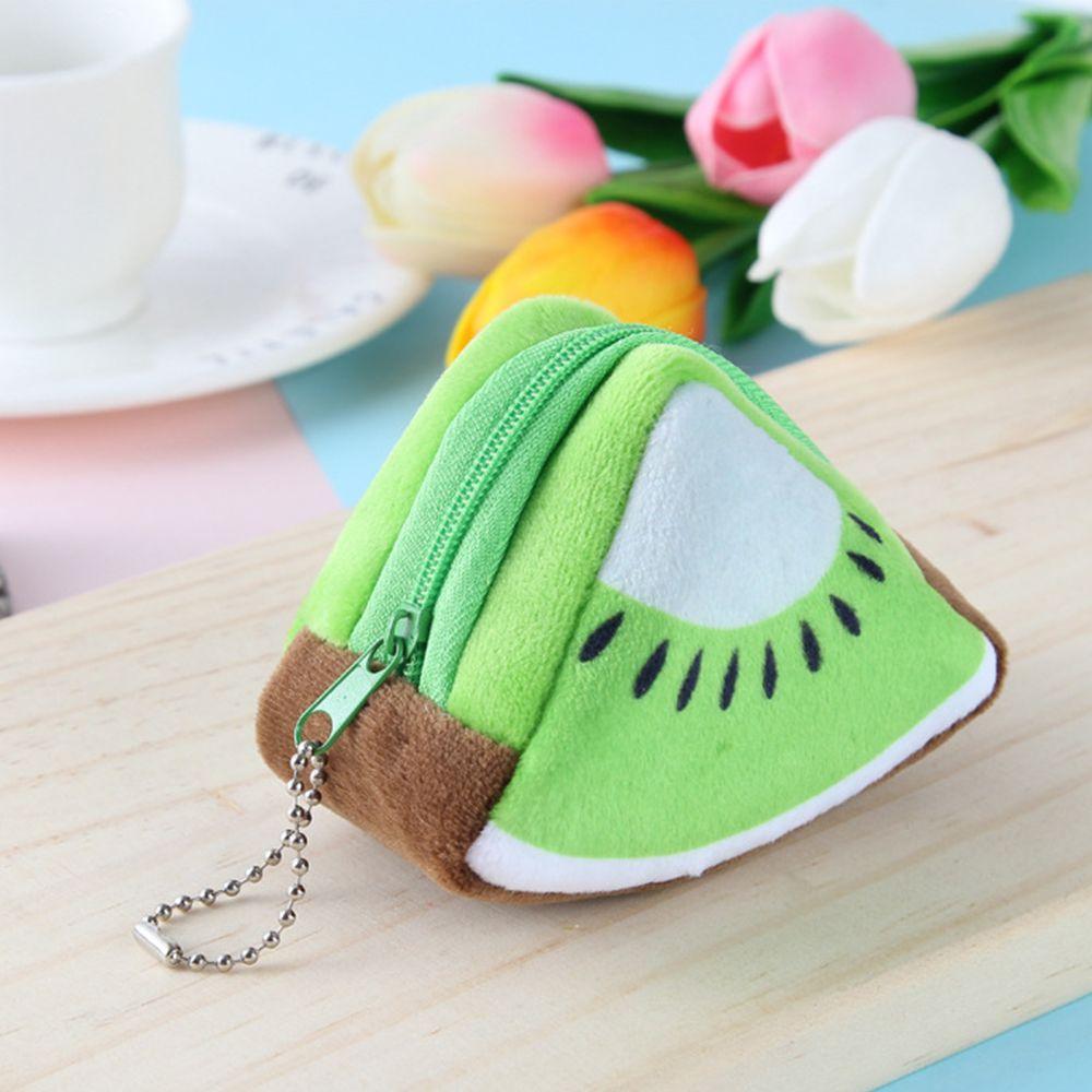 Модный Милый Кошелек на Молнии Мини Кошелек для Монет Фруктовый Кошелек