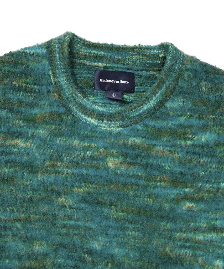 THISISNEVERTHAT Static Knit Sweater Green