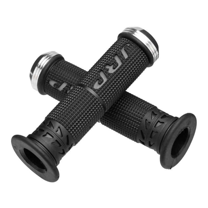 Lightweight Aluminum Motorbike Hand Grips with Ergonomic Curves for Reduced Fatigue During Long Rides Improved Stability