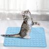 Pet Cooling Mat Heat Dissipation Breathable Comfortable Fashionable Pet Ice Pad for Summer XS (