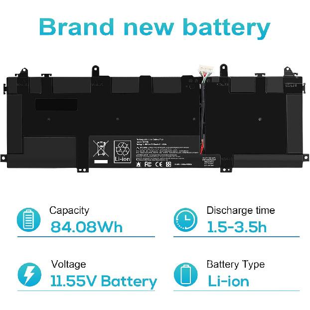 SU06XL L29184-005 Laptop Battery for HP Spectre X360 Convertible 15-df0xxx 15-df1xxx 15-df0013dx 15-df0033dx 15-df1043dx 15-df0069nr 15t-df000