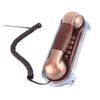 Antique Retro Wall Mounted Telephone Corded Phone Landline Fashion Telephone Bronze