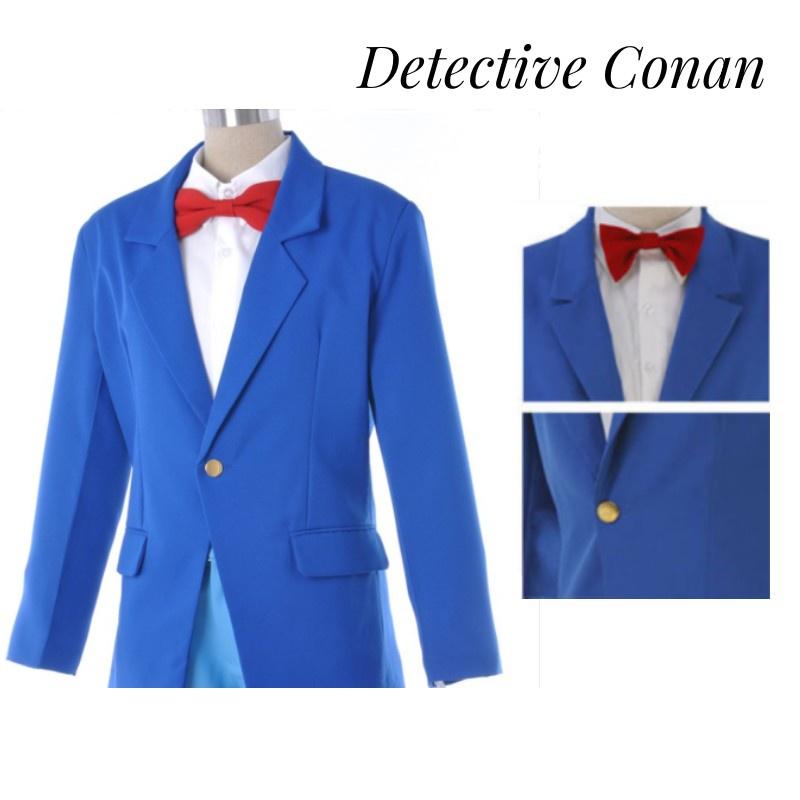 Lawlay Anime Detective Conan Cosplay Costume For Halloween And Comic Con