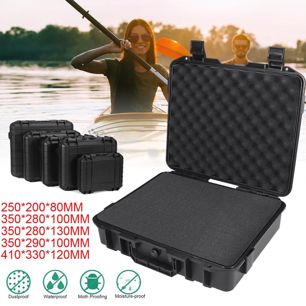 Protective Safety Instrument Tool Box Waterproof Shockproof Storage Toolbox Sealed Tool Case Impact Resistant Suitcase Sponge