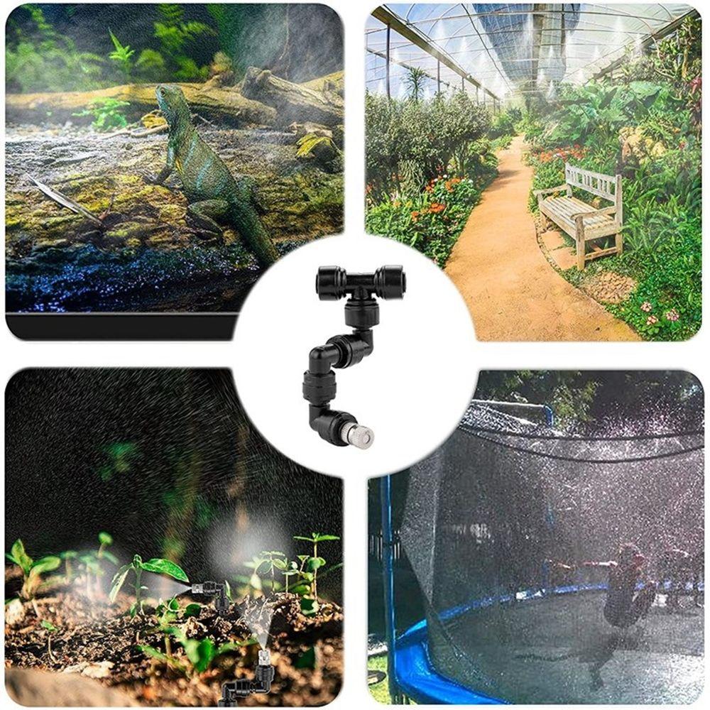 Aquarium For Reptiles Greenhouse Quick Connectors Fogger Sprinkler Misting Nozzles Sprinklers