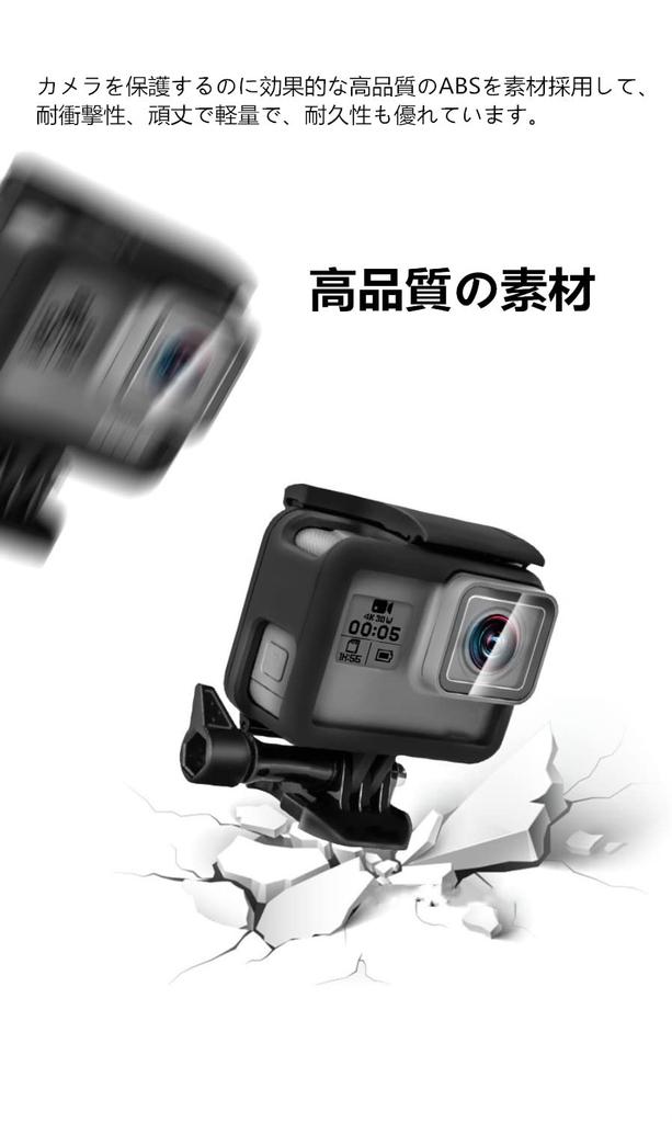 YFFSFDC GoPro HERO HERO6 Schutzrahmen Rahmenhalterung Schutzhülle Sportkamera Zubehör 5/GoPro GoPro/HERO7