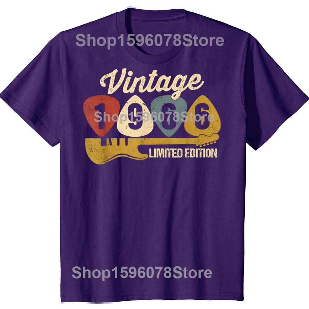 

Funny Vintage 1966 59th Birthday Graphic T-shirts Men Women s Fashion Casual Tshirt 100% Cotton Loose Oversized T Shirt 4XL