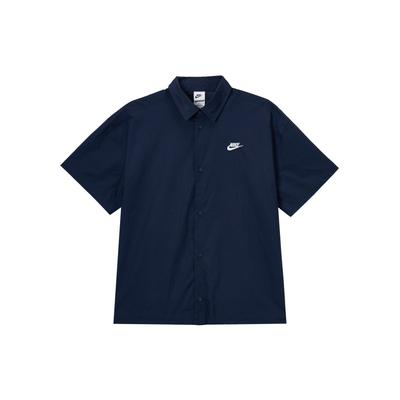 Club Fashion Soft Comfortable Versatile Short Sleeve Shirt Men Shirts Obsidian HJ2027-451