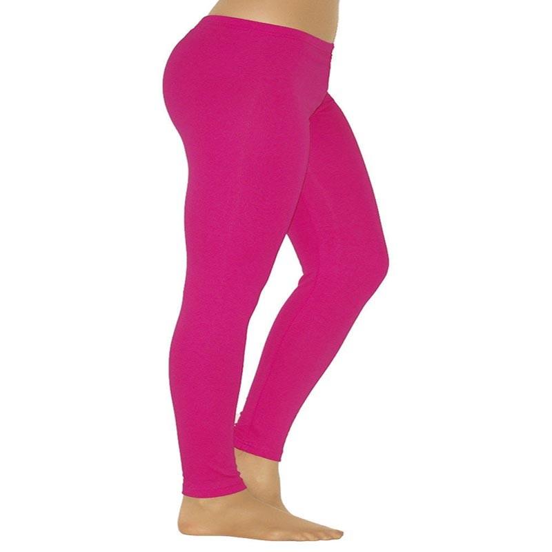 Full Women Fashion Length High Waist Leggings Soft Warm Thick Pants Stretch