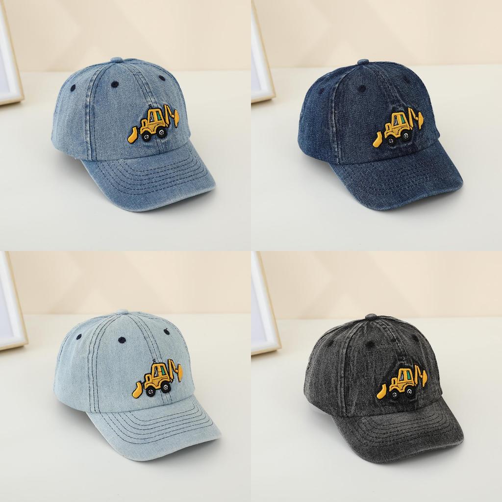 Cartoon Dinosaur Kids Baseball Cap With Sun Protection For Outdoor Play