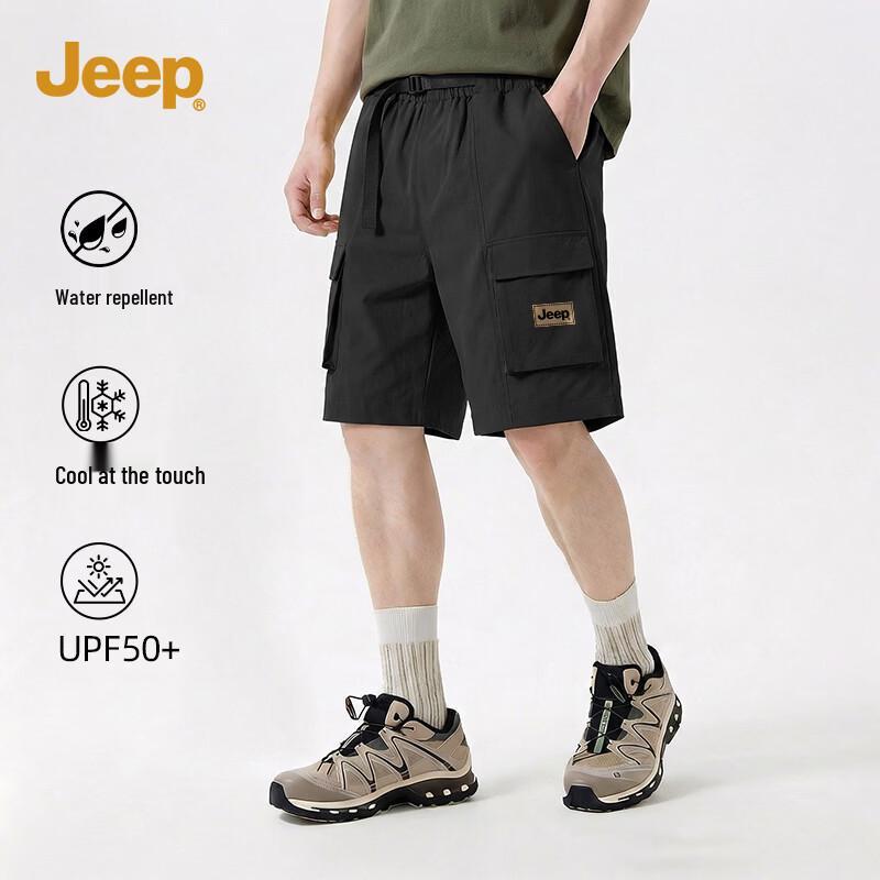 JEEP Men s Summer Techwear Cargo Shorts L