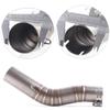 Motorcycle Exhaust Middle pipe link pipe For suzuki GSXR1000 GSX R1000 GSXR 1000 2005 2006 Link Pipe