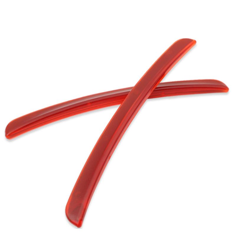 Rubber Wheel Arch Anti-collision Strip Bumper Protective Strips Auto Exterior Decorative Strips 2PCS Car Universal Accessories