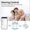 Graffiti Smart WiFi Circuit Breaker Switch with Alexa Voice Control and DIY Timer for Home Lights