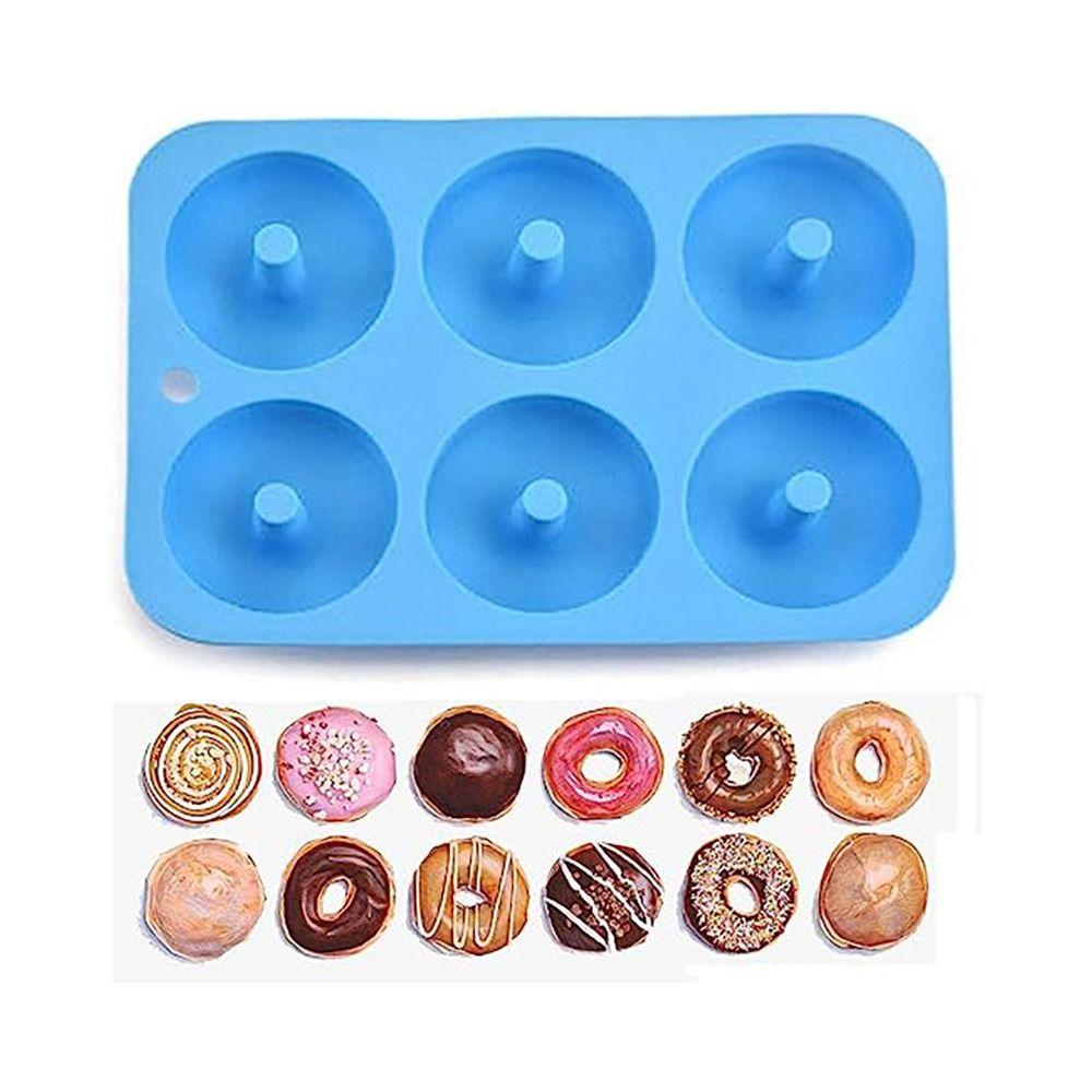 Silicone Baking Pan High Temperature Resistant Cake Mold New Donut Mold  Dessert DIY