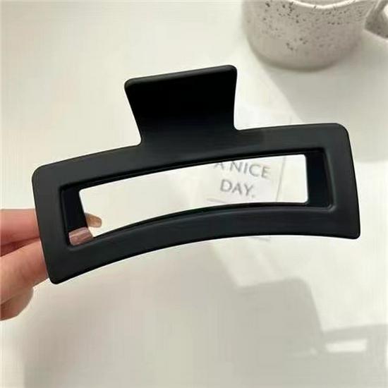 Oversized Square Hair Claw Clip - Headdress Hairpin for Women, New Shark Clip Style 2022.