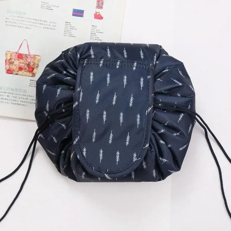 Frauen Kordelzug Kosmetiktasche Reise Lagerung Make-Up Tasche Organizer Weibliche Make-Up Tasche Tragbare Wasserdichte Kulturbeutel Schönheit Fall