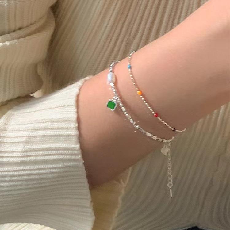 Colorful Beaded Women's Bracelet | Trendy 2024 Niche High-End Design