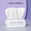 50/100Pcs Soft Cotton Towel Disposable Face Towel Towels Bathroom Accessories Dry Rags for Washing and Drying Face Towels