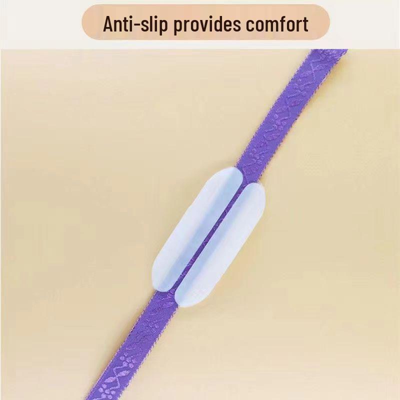 Silicone Anti-Slip Seamless Bra Shoulder Straps and Invisible Stickers