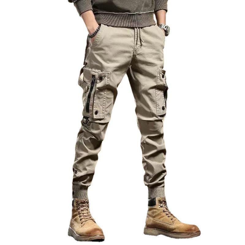 Men's Tactical Zipper Pocket Overalls - Autumn 2022 Fashion Casual Trousers