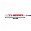 Car Styling Metal Turbo Logo Car Emblem Premium 3D Sport Badge Auto Rear Trunk Sticker Side Fender Accessories Decal
