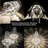Luminária de mesa com diamante rgb, usb, sensor de toque, decoração acrílica, para quarto, bar, iluminação de cristal, presente, luz noturna led