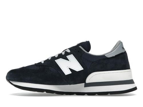 New Balance 990v1 Made In USA Low Navy White - M990NV1