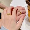 Vietnamese Gold-Plated Four-Leaf Clover Ring for Girlfriend - Student Jewelry