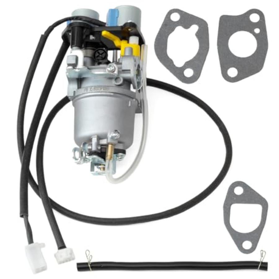Huayi OEM Carburetor Compatible with Predator 5000 Watts Dual Fuel Inverter Generator 71367 70143 Carb Replacement with Gaskets ForPredator5000