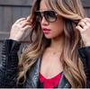 Mens Womens Double Bridge Luxury Driving Sunglasses Fashion Metal Frame UV Protection Sun Glasses for Travel Casual