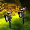 Outdoor Solar Spotlight Garden Light Landscape Decoration Waterproof Outdoor for Lawn Courtyard Pathway Tree Garden Corner  Lamp