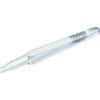 TRUSCO Clear Plastic Round X 10 of Tweezers, 120mm, Tip, TPP-231-TM (Case 10)