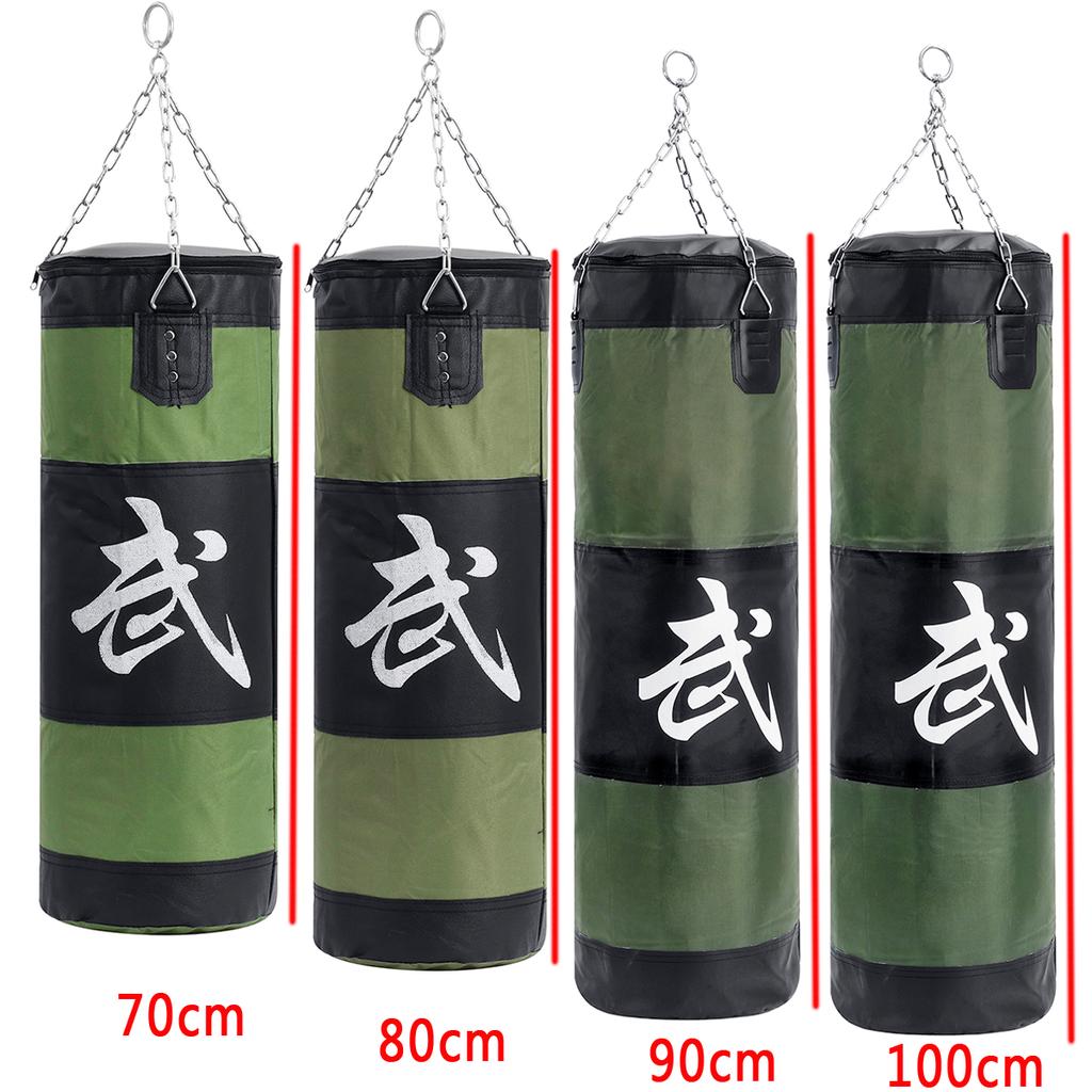 Saco De Boxeo De 70cm Mma Bolsa De Arena Colgante Gancho Saco De Boxeo De 70cm Mma Bolsa De Arena Colgante Gancho