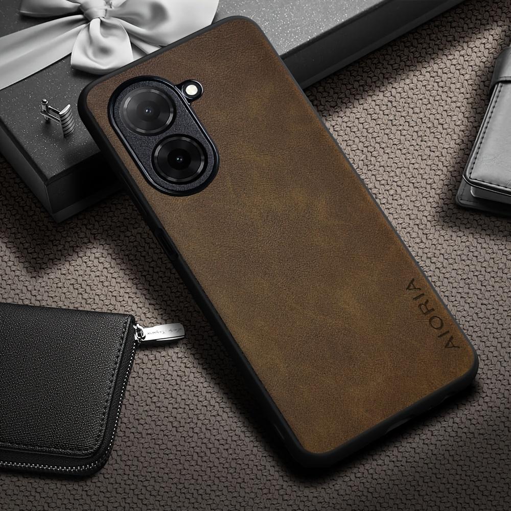 Phone Case: Luxury Retro Synthetic Leather Phone Case for Xiaomi Redmi A7 Pro A5 A3 4G Matte Soft Bumper Hard Back Cover Fashion Protective Case