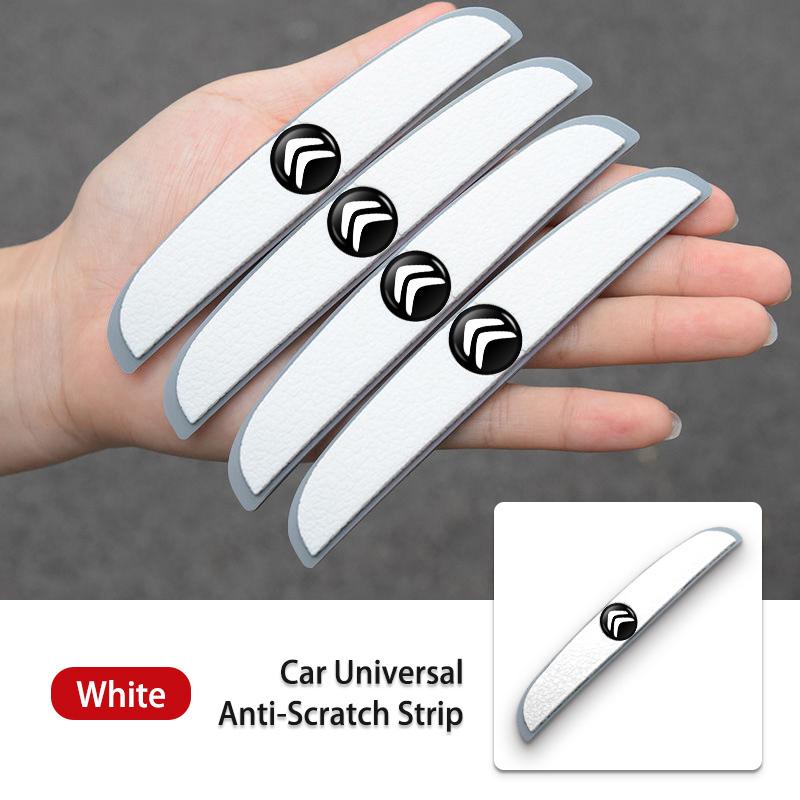 BYMF1 4pcs Car Anti Collision Strips Body Door Protector Stickers For Citroen C4 C3 C5 C1 C2 C6 VTS C4L DS3 DS4 DS5 Grand Berlingo