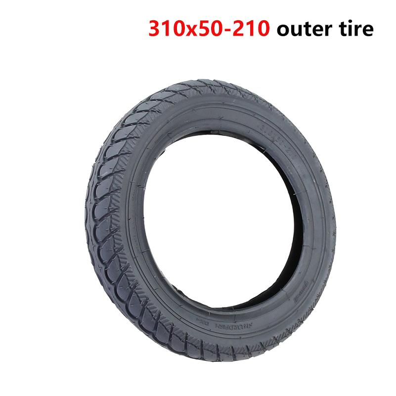 111x11-111 Inner and Outer Tires for Fish Diving D111HL Electric Wheelchair Rear Wheel 11 Inch Pneumatic