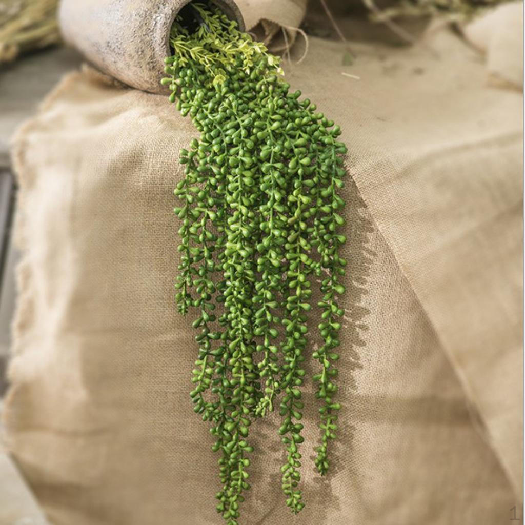 

4x Искусственные свисающие растения «Жемчужная нить»Декор