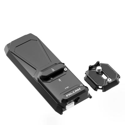 ULANZI F38 Schnellwechselset für FALCAM RS Stabilisator POM-Rack mit Kompatibel mit Käfigen Neuer V2 Stabilisator, Anti-Rotationsplatte, Anti-Lockerung,