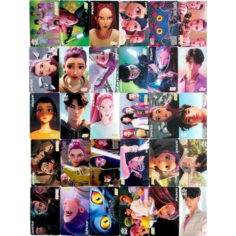 K-Pop Demon Hunters Character Photocard Pack – HuntRix Limited Edition (30 Cards, 1 Pack)