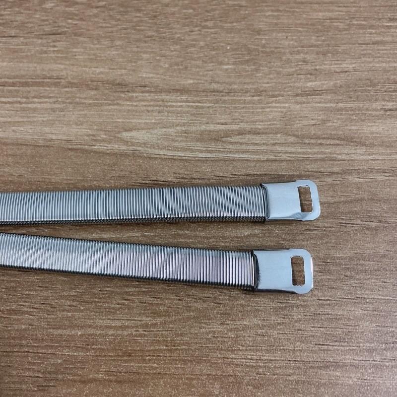 

Металлический Розовый Стильный Цветочный Аксессуар Эластичный Пояс для Платьев Повседневный Silver Belt