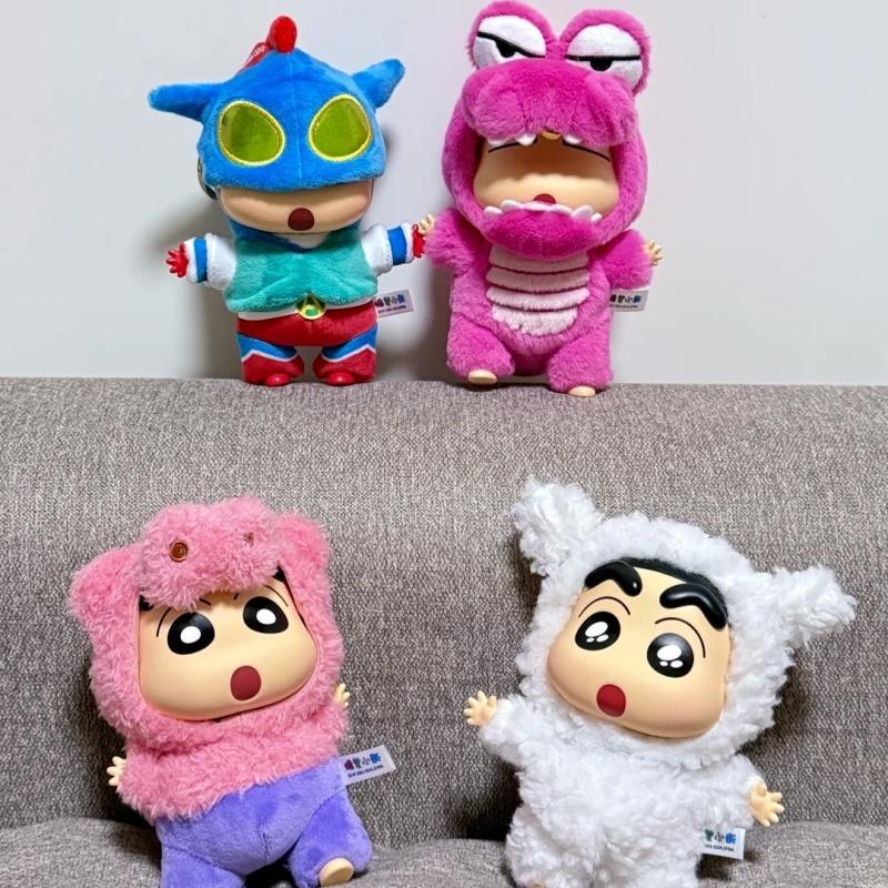 Original Crayon Shin-Chan Blind Box Costume Party Series Vinyl Doll Anime Action Figure Mystery Box Collection Model Toy Gift