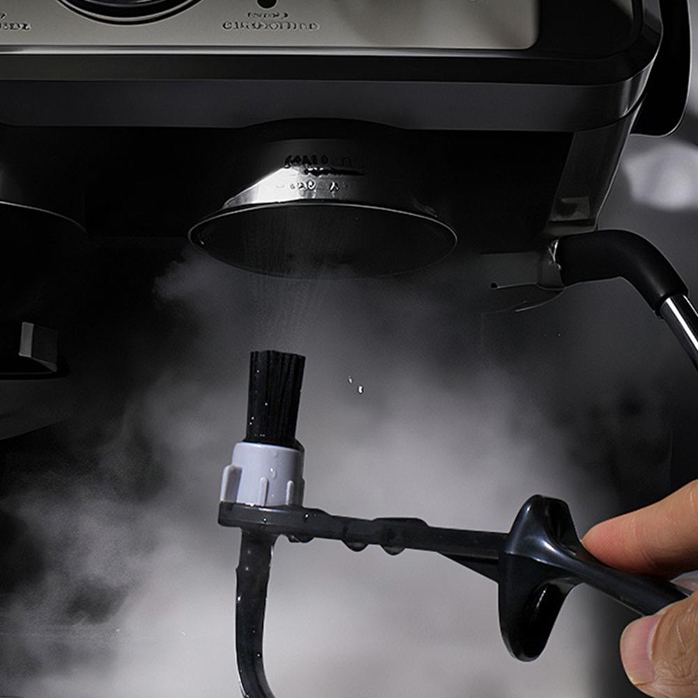 Kaffeemaschine Dampfreinigungsbürste Hochdruckwaschbürste Kaffeemaschine Waschen Entkalken Spülkopf Espresso Kaffeegeschirr