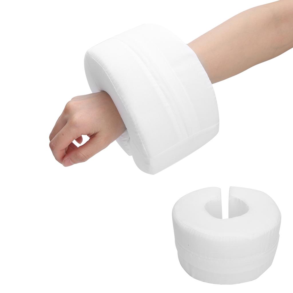 2pcs Elderly Bedridden Patient AntiBedsore Cushion Hand Leg Rest Elevating Pad White