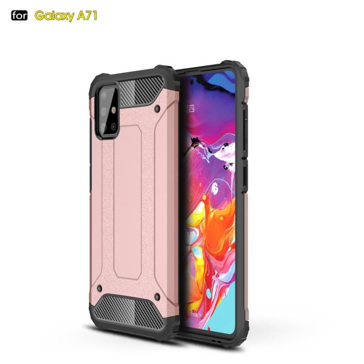For Galaxy A71 Magic Armor TPU + PC Combination Case чёрный