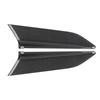 1 Pair Carbon Fiber Pattern ABS Interior Trim for Toyota Gra