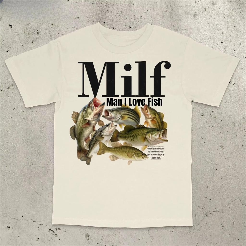 Unisex I Love Fish Tshirt Retro Fishing Shirt Bass Fishing Tshirt Funny Fishing Shirt Stupid Meme Shirt Brain Rot Shirt Unhinged