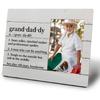 Mancheng-zi Granddaddy Gifts Picture Fram, Grandpa Gifts, Granddaddy Definition 4x6 Picture Frame