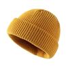 Knitted Hat Women'S Cold Hat Winter Hat Men'S Autumn Winter Melon Hat Dome Knitted Hat